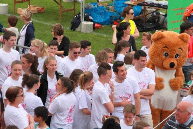  Marche/Course Solidaire organisée le 19 mai 2014 par le Lycée Saint Thomas d'Aquin de Flers, au profit de Cadet-Roussel 
