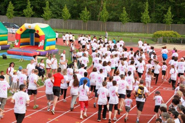  Marche/Course Solidaire organisée le 19 mai 2014 par le Lycée Saint Thomas d'Aquin de Flers, au profit de Cadet-Roussel 